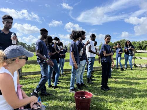 rescue farm field trip