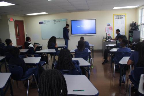 student presentation