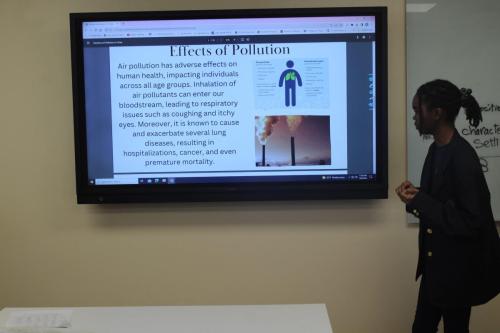 student presentation