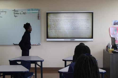 student presentation