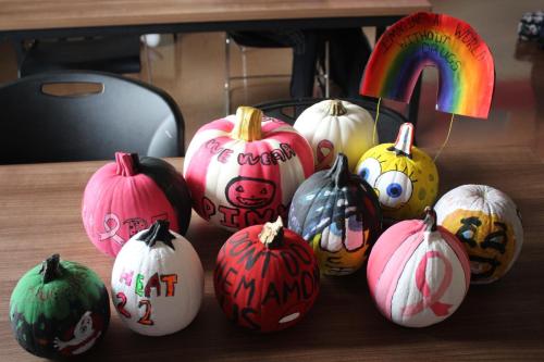 drug free pumpkin art