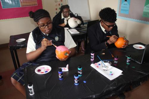drug free pumpkin art