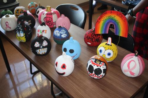 drug free pumpkin art